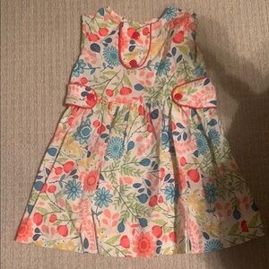 Bella Bliss Pink Pleated Sundress Flutter Sleeves